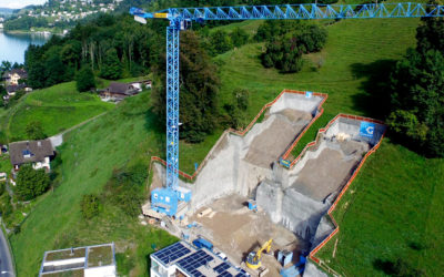 A1H optimiert Baugrubensicherung