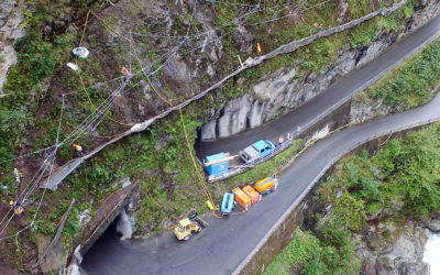 Steinschlagschutz für die Bristenstrasse