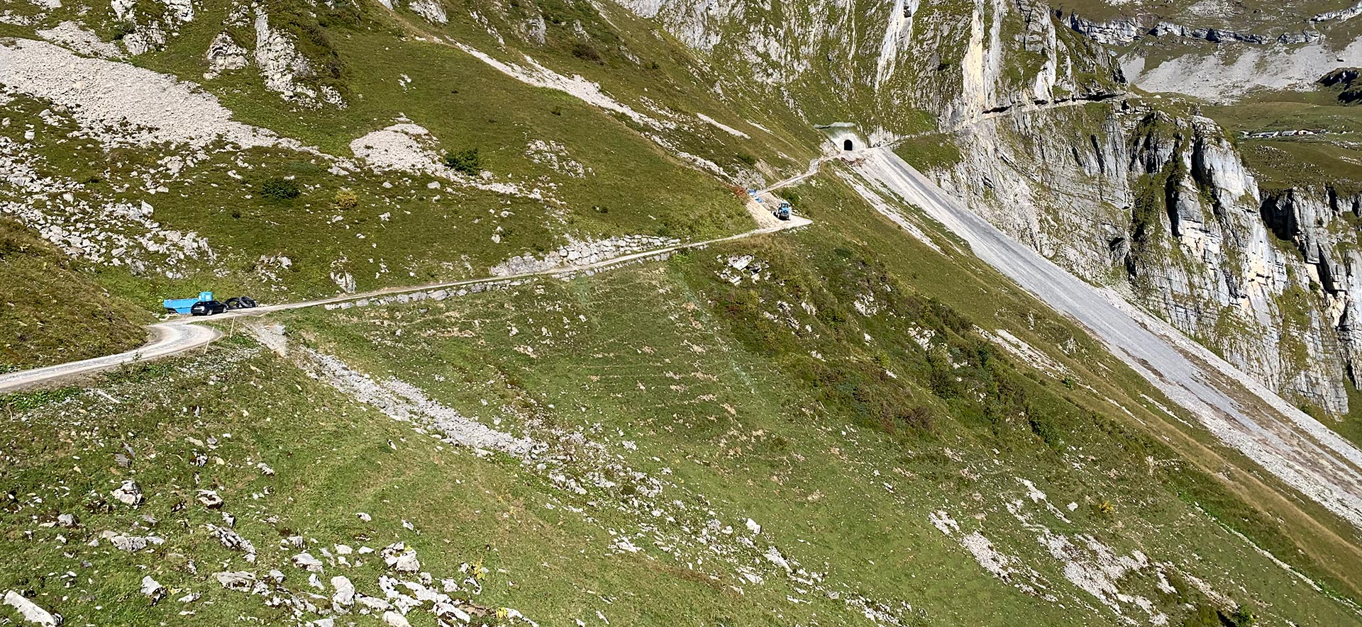 Dank Tunnel wieder erschlossen - Gasser Felstechnik