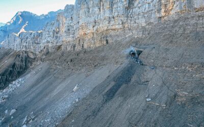 Glacier 3000: Stollenbau im Hochgebirge