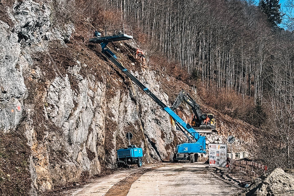 Felsabtrag «Rocher»