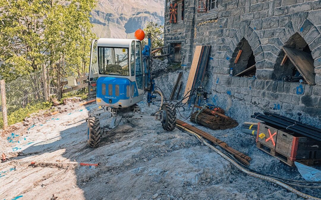 Bauen auf 1’915 Metern über Meer