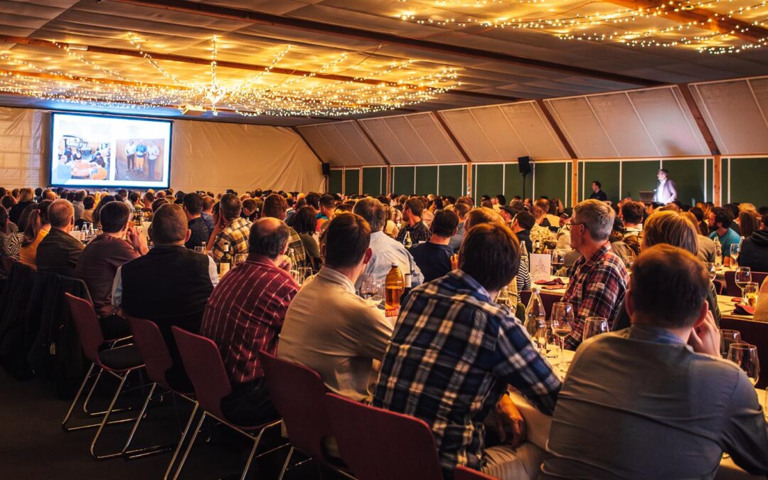 Zusammen den Jahresabschluss feiern