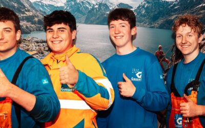 Vier neue Talente für die Gasser Felstechnik AG