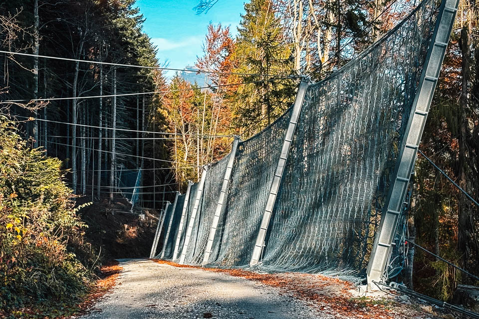 Netz 2, knapp 150 m lang, 3’000 kJ