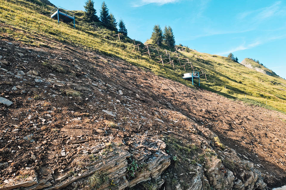Hangsicherung und OGI-Böcke