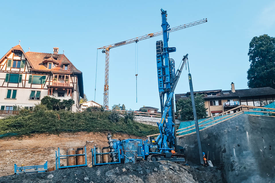 Bohren Rühlwandträger