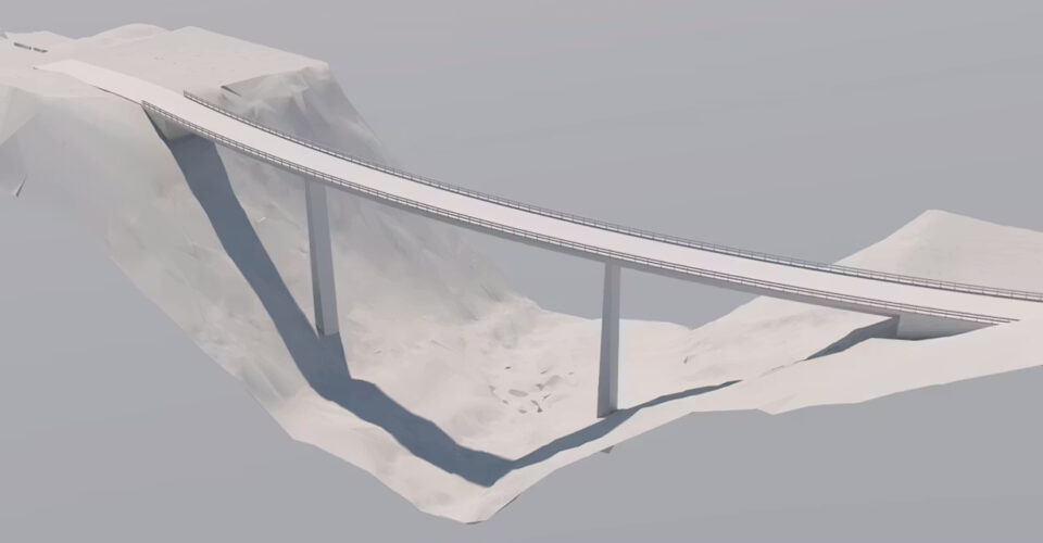 Visualisierung neue Alpbachbrücke