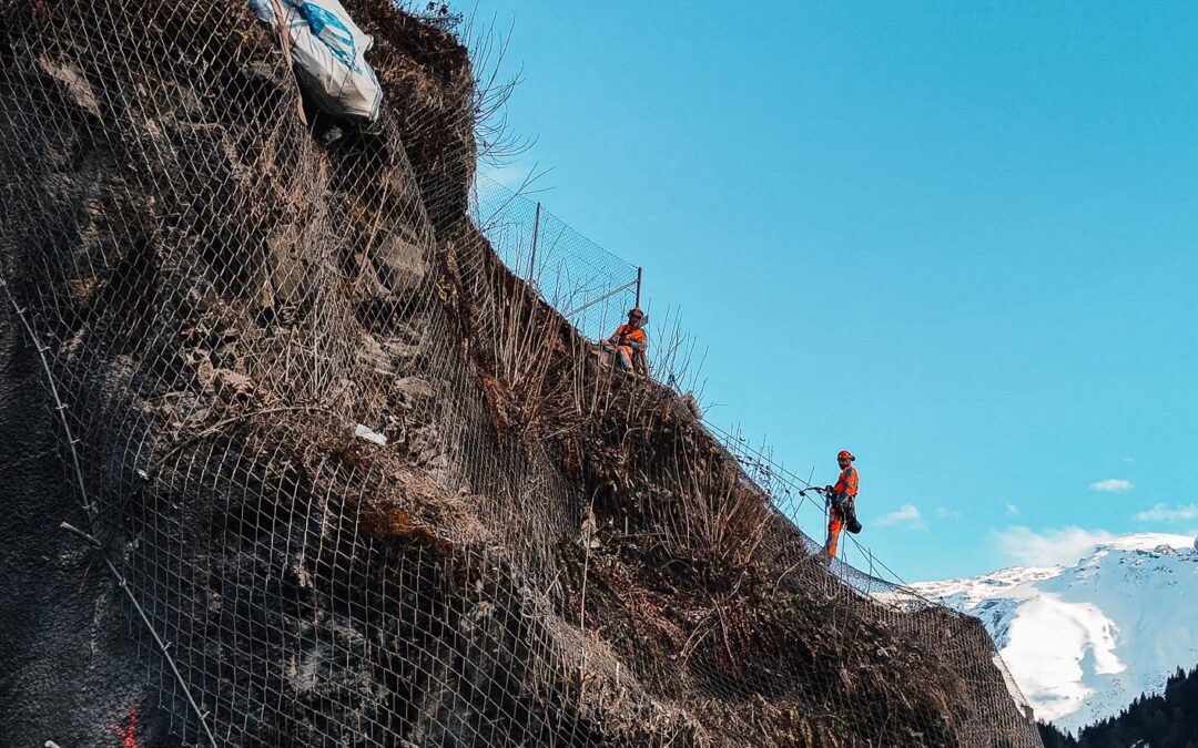 Stütz- und Schutzbautenprojekt
