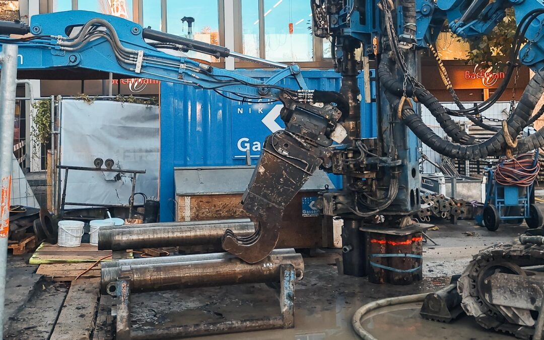 Pfahlgründung für Umbauprojekt