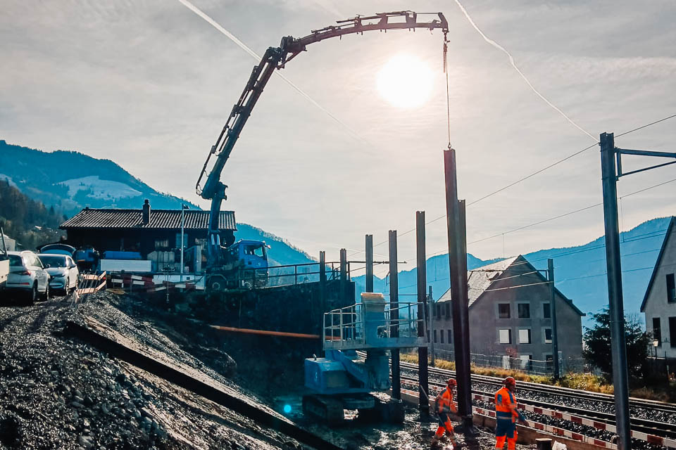 Schutzgerüsterstellung